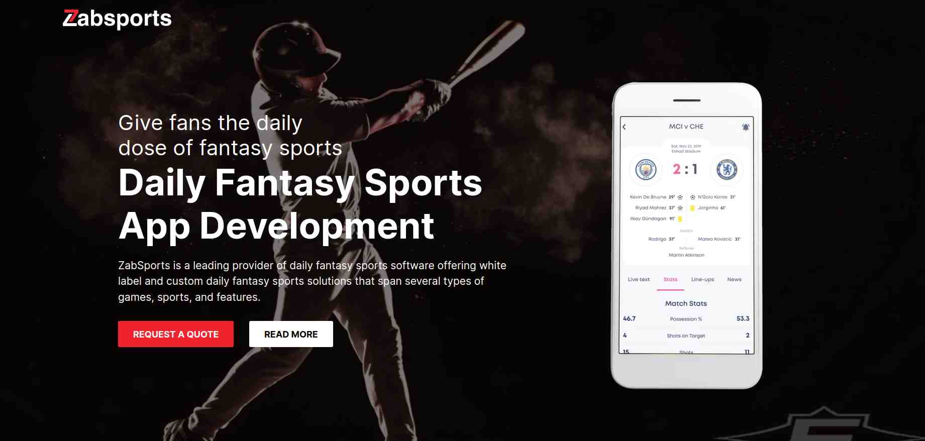 Daily Fantasy Sports (DFS) App Development Company - Zabsports